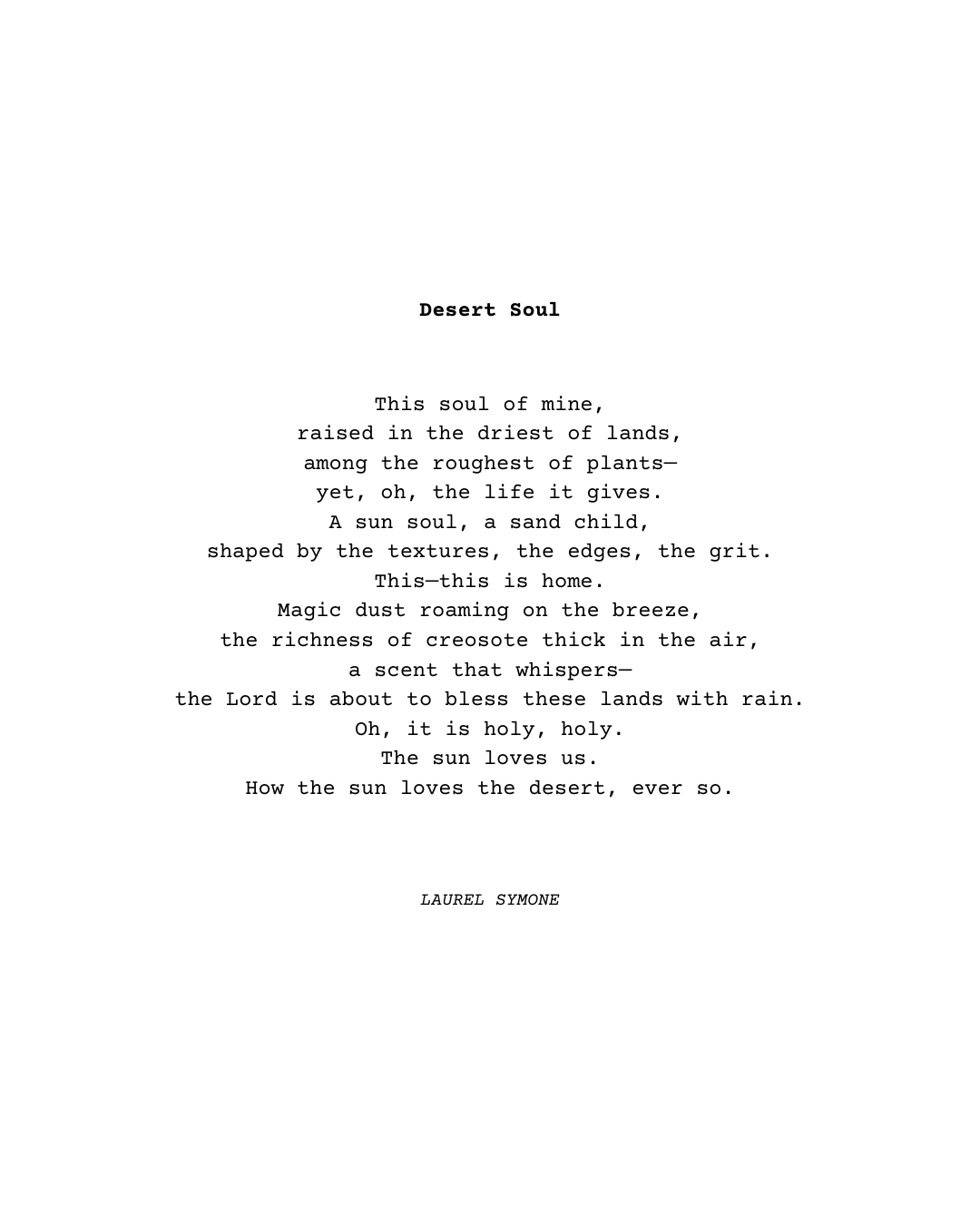 Desert Soul